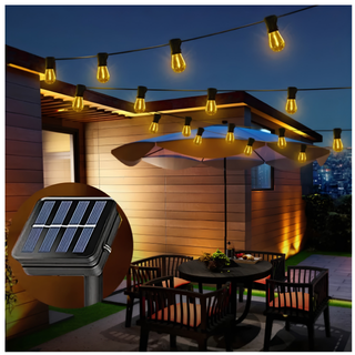 GUIRNALDA DE LUCES LED SOLAR